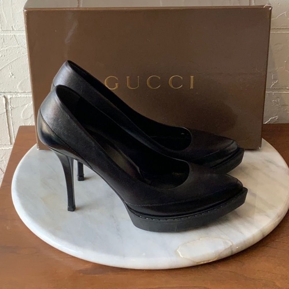 Gucci Black High Heels
